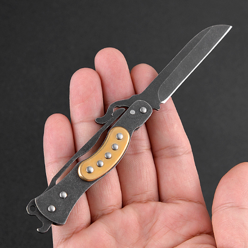 Vintage Collectible Knife - Składany kieszonkowy nóż w stylu vintage