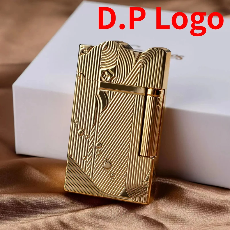 Vintage Collectible Lighters - Złoty sen wzór syreny Vintage zapalniczka