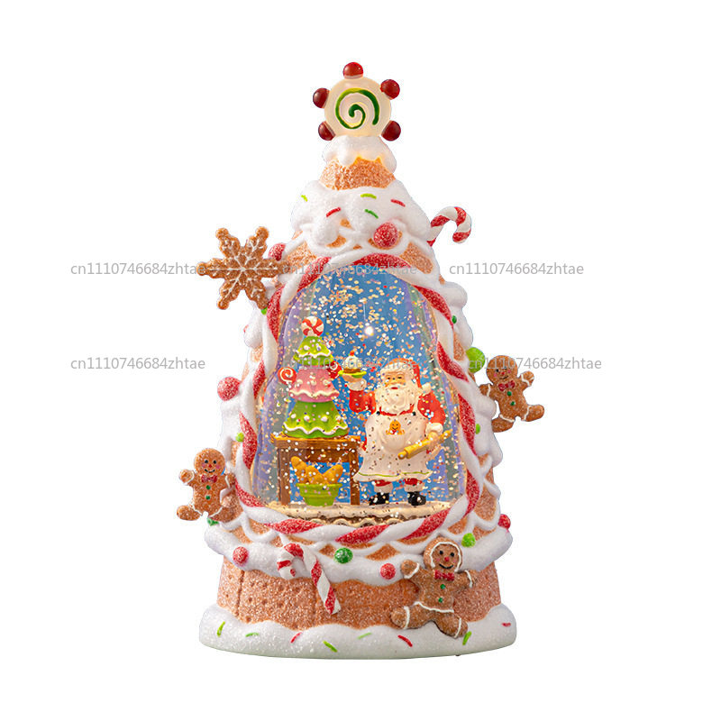 Vintage Collectible Santa - Dekoracja świąteczna w stylu vintage, animowany