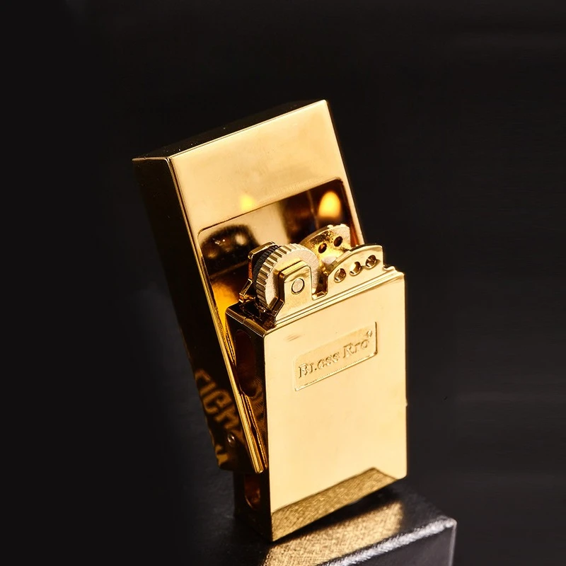 Vintage Collectible Lighters - Zapalniczka Retro Klasyczna z Kołowrotkiem, Zapalniczka