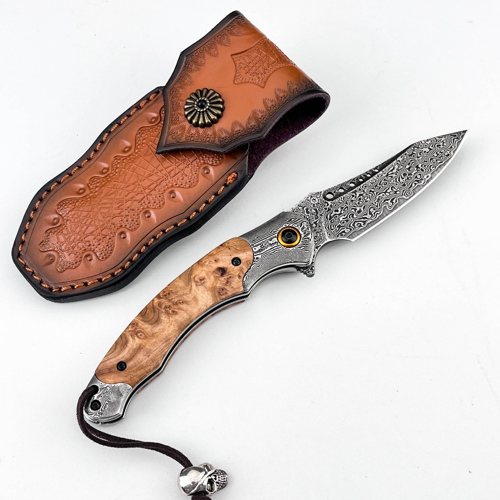 Vintage Collectible Knife - Nóż składany z wysokiej twaręsłościowej stali