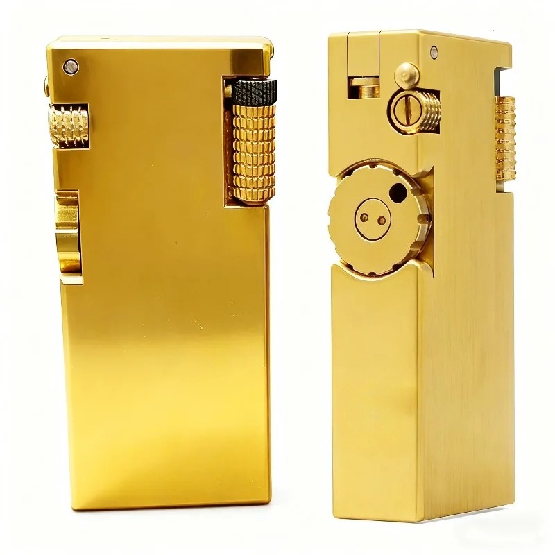 Vintage Collectible Lighters - Ręcznie Robiony Mosiężny Zapalniczka na Olej
