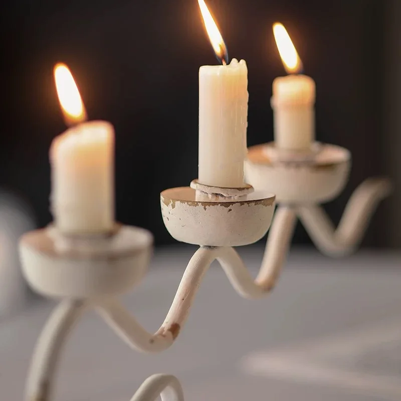 Świecznik na 3 świece w stylu  – Collectible Vintage Matches recenzja i cena