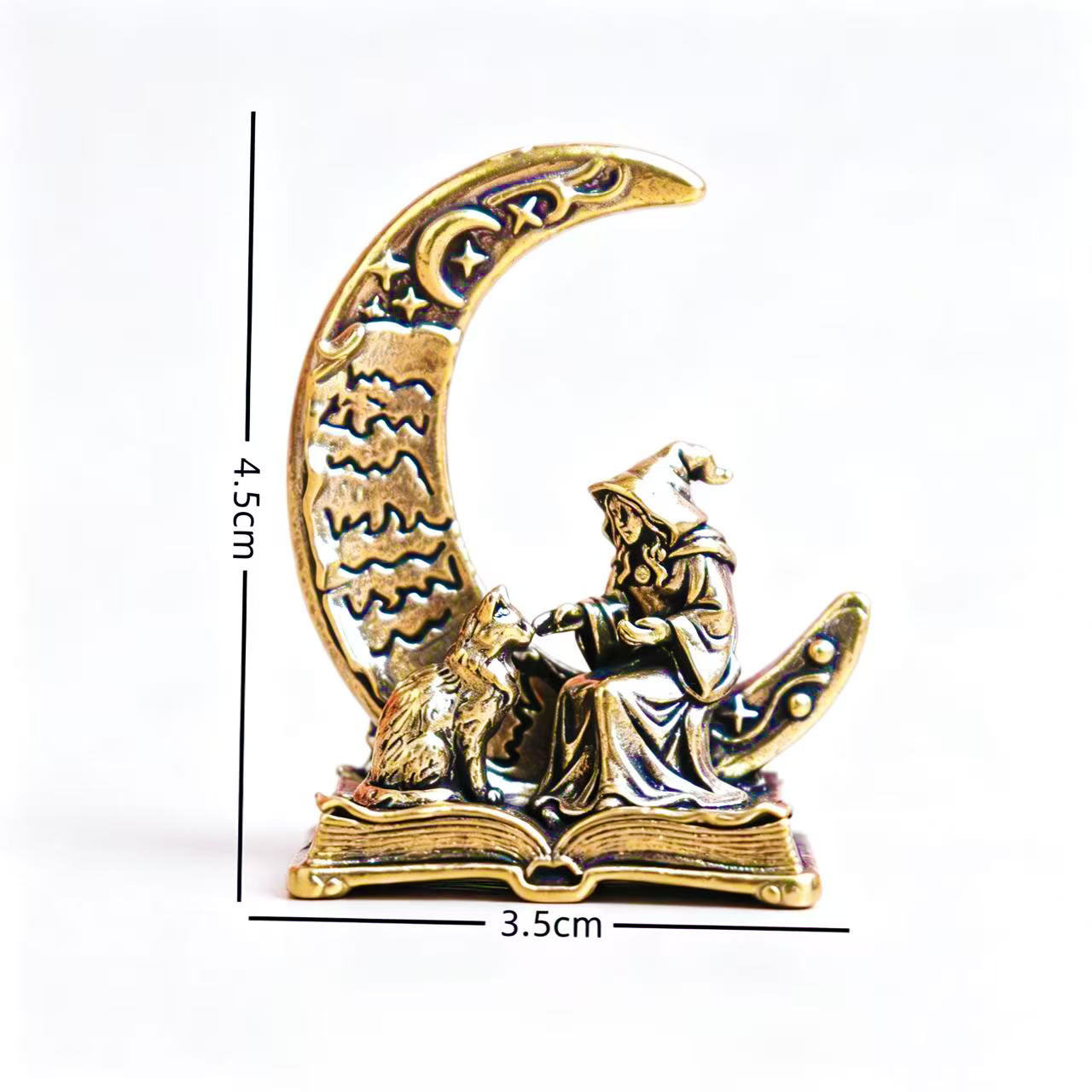 Mosiężna Statuetka Dekoracyjna – Vintage Collectible Figurines recenzja i cena