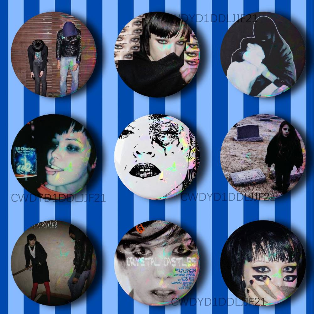 C-Crystal Castles Band Amnesti – Collectible Vintage Brooches recenzja i cena