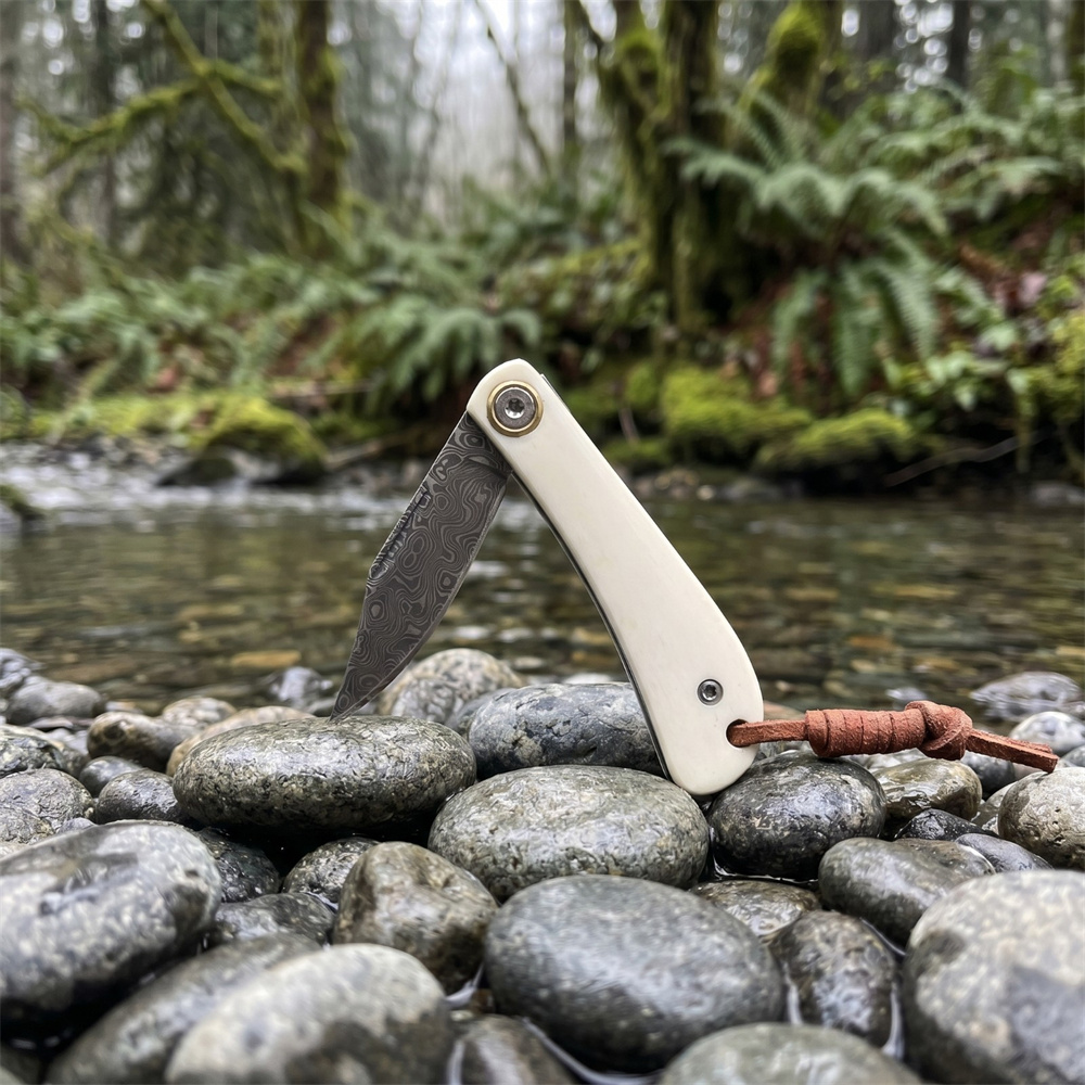 Nóż składany EDC w stylu vinta – Vintage Collectible Knife recenzja i cena