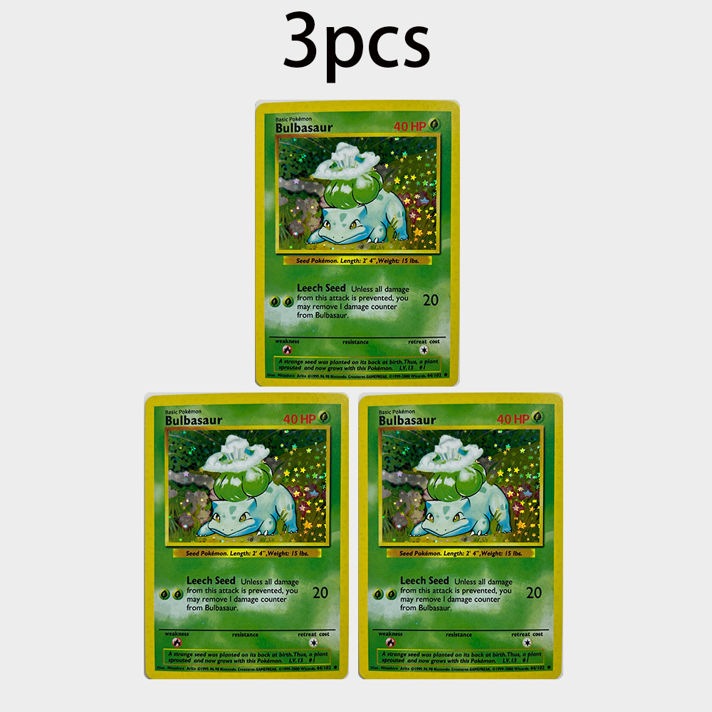 Karty PTCG TCG DIY Bulbasaur V – Vintage Pokemon Collectible recenzja i cena