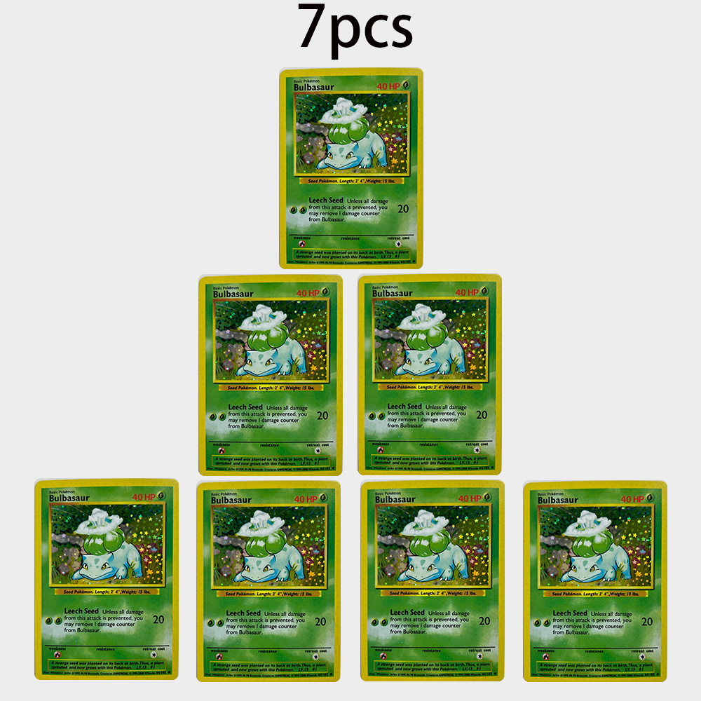 Karty PTCG TCG DIY Bulbasaur V – Vintage Pokemon Collectible recenzja i cena